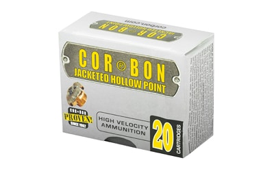 CORBON 9MM+P 115GR JHP 20/500 - Image 3