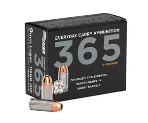 SIG AMMO 9MM 115GR JHP CCW 20/200