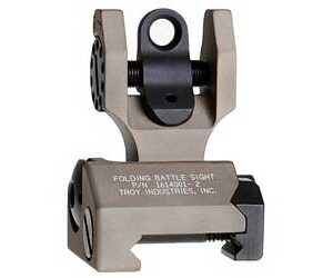 TROY FLDNG REAR BATTLE SIGHT FDE