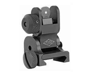 YHM FLIP REAR SIGHT BLK