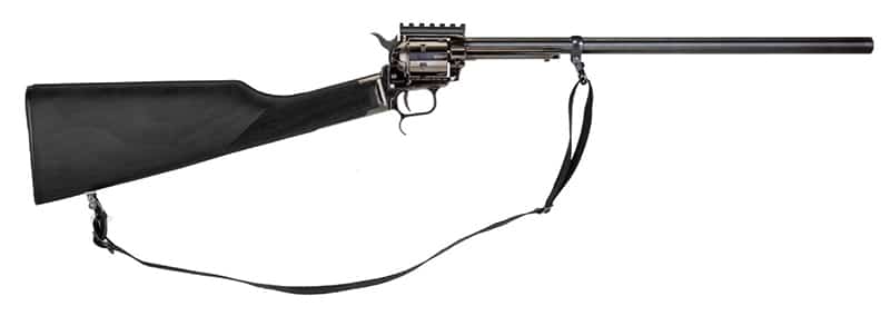 RR RANCHER .22LR BK 16'' 6RDS PIC, BK STOCK W/BK