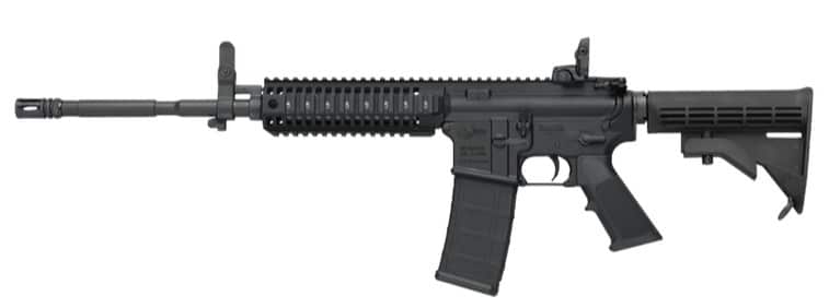 M4 Monolithic Carbine 5.56 16.1" MBUS Blk 30rd