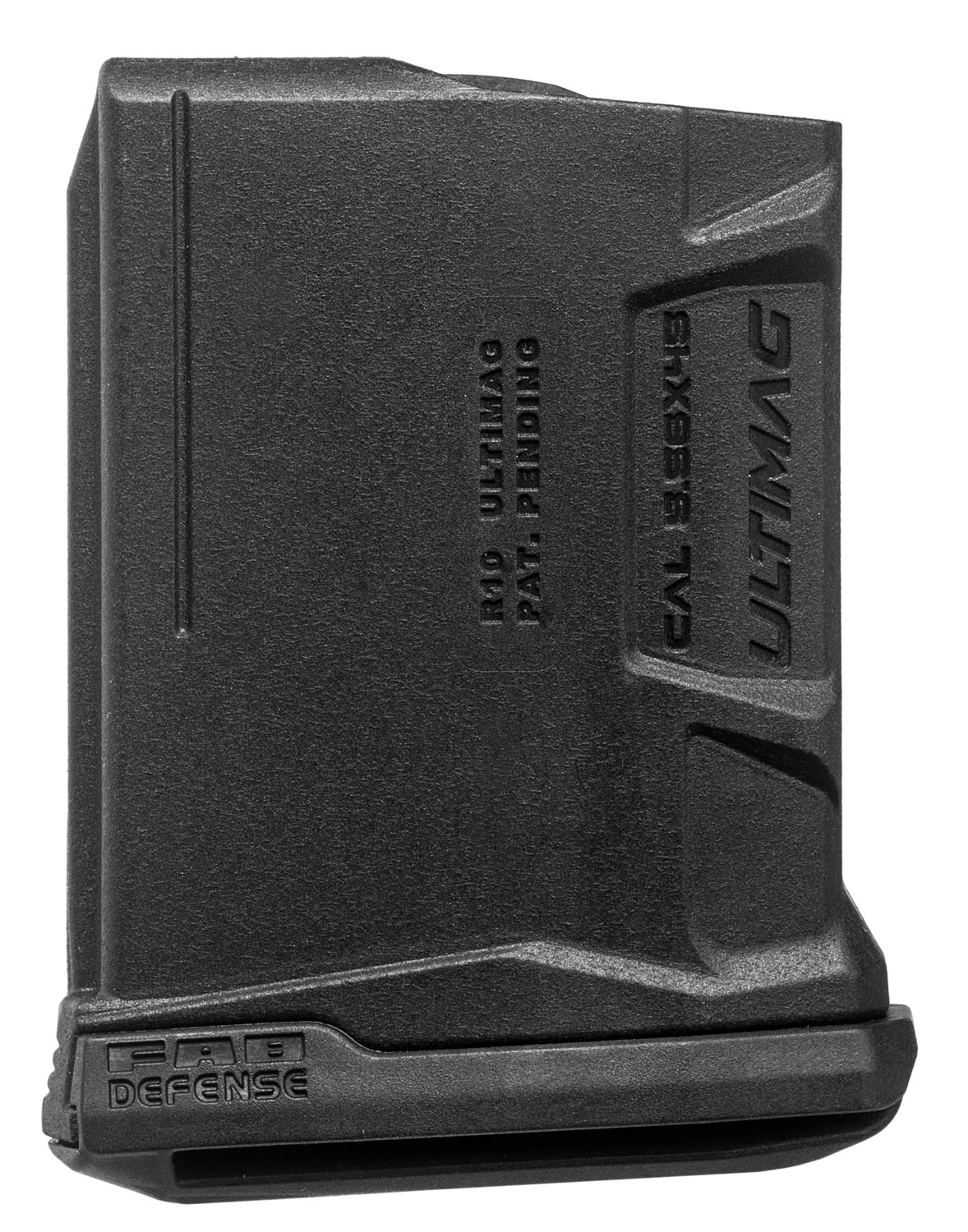 FAB Defense FXUMAGR10 Ultimag 10R 10rd 5.56x45mm NATO AR-15/M16/M4 Black Polymer and Steel Body