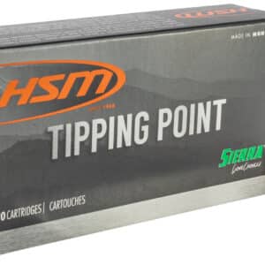 HSM 6CREEDMOOR3N Tipping Point 6mm Creedmoor 90 gr Sierra GameChanger 20 Per Box/ 25 Case