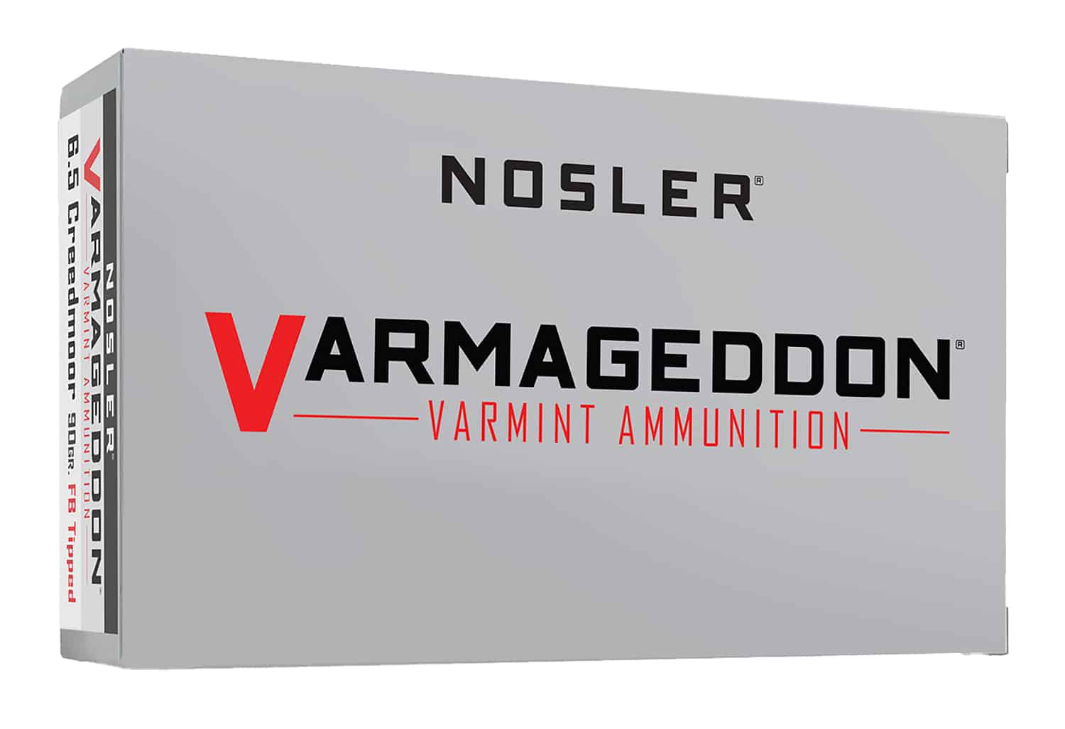 Nosler 65175 Varmageddon 6.5Creedmoor 90gr Flat Base Tipped 20 Per Box/10 Case