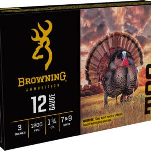 Browning Ammo B193921230 TSS Tungsten Turkey 12Gauge 3" 1 3/4oz Tungsten 7/9Shot 5 Per Box/10 Case