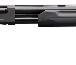 Charles Daly 930198 301  Full Size 12 Gauge Pump 3" 4+1 28" Black Vent Rib Barrel, Matte Black Aluminum Grooved Receiver, Fixed Black Synthetic Stock, Beretta/Benelli Mobil Choke Tube System