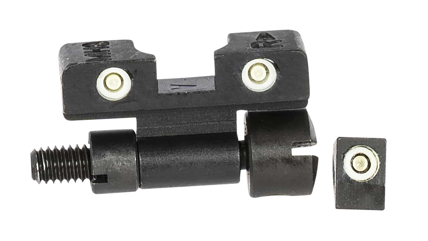 Meprolight USA 227703101 Tru-Dot Adjustable Sights Green Tritium White Outline Front Sight-Green Tritium White Outline Rear Sight Smith & Wesson K/L/N Frames