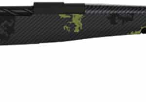 Fierce Firearms ROG7PRC24BFF Carbon Rogue Full Size 7mm PRC 3+1 24" Hand Lapped/Match Grade Threaded Barrel, Black Cerakote Steel Receiver, Forest Camo Fierce Rogue Carbon Fiber Stock