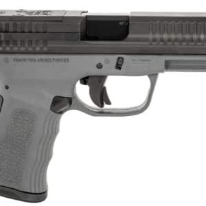 FMK FMKG49DG G3 9mm Luger 14+1 4" Stainless Steel Barrel, Black Optic Cut/Serrated Carbon Steel Slide, Dark Gray Polymer Frame w/Picatinny Rail, Black Backstrap Grip