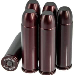 A-Zoom 16144 Revolver Snap Cap 500S&W Mag  6Pack