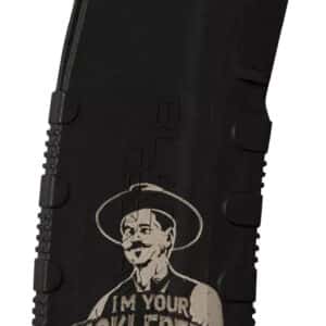 Black Rain Ordnance MAG30HUCKLEBERRY Magazine 30rd 223 Rem/5.56 NATO Huckleberry Engraving Fits AR-15 Platform