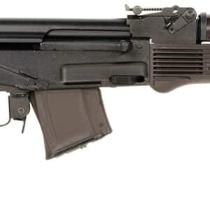 Arsenal SAM7SF-84EPM SAM7SF 84E 7.62x39mm 10+1 16.33" Black Steel Threaded Barrel, Black Forged & Milled Aluminum Receiver, Black Synthetic Folding Right Side Stock, Plum Polymer Grip