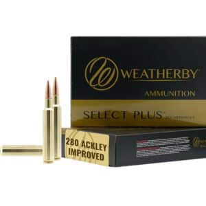 Weatherby R280A168CHH 280ACKLEY 168gr 20 Per Box/10 Case