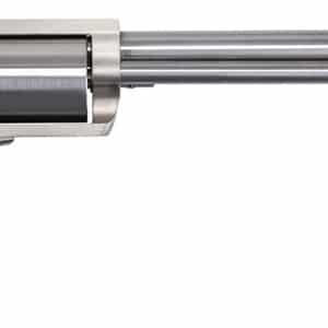 Magnum Research BFR30306 BFR  Extra Large 30-30 Win 6 Shot 10" Brushed Stainless Steel Barrel & Cylinder, Stainless Steel Frame, Black Hogue Rubber Grip, Exposed Hammer