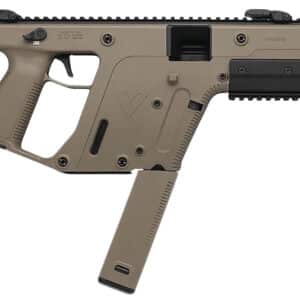 Kriss USA KV45PFD30 Vector SDP Enhanced G2 45 ACP 30+1 6.50" Black Nitride Threaded Barrel, Flat Dark Earth Picatinny Rail Top & Bottom, MK5M Modular Rail