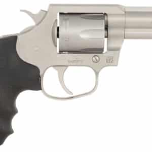 Colt Mfg KCOBRASM3BB King Cobra  Small 357 Mag 6 Shot 3" Matte Stainless Steel Barrel, Cylinder Frame, Black Hogue Overmolded Grips, Exposed Hammer