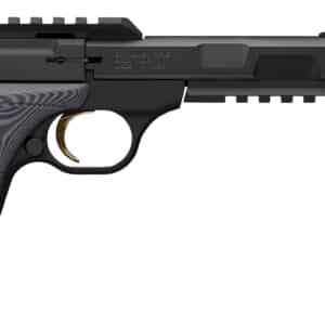 Browning 051597490 Buck Mark Contour Pro 22 LR 10+1 5.90" Matte Black Gray/Black G-10 Grip