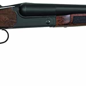 Charles Daly 930391 500 Coach 20 Gauge Break Open 3" 2rd 20" Black Side By Side Barrel, Steel Receiver, Fixed w/Pistol Grip Checkered Walnut Stock