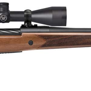 Mossberg 28242 Patriot w/Optic Full Size 400 Legend 4+1 20" Matte Blued Threaded Barrel, Matte Blued Drilled & Tapped Receiver, Walnut Fixed Stock, Vortex Crossfire II 3-9x40mm Scope, Right Hand