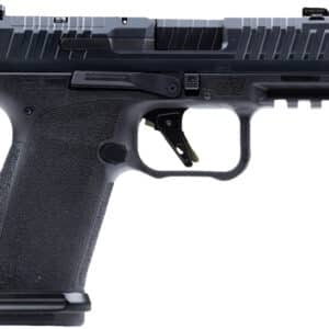 Canik HG8328N Mete MC9 Prime 9mm Luger 17+1 3.64" Black Nitride Compensated Barrel, Black Nitride Integrated Compensator/Optic Ready/Serrated Steel Slide, Black Polymer Frame w/Picatinny Rail