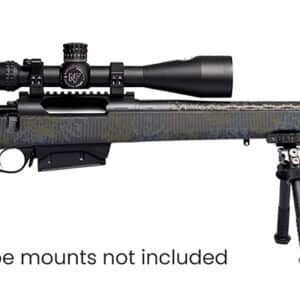 Horizon Firearms RF019C232216C20 Vandal Carbon II 300 PRC 22" Black Fluted Barrel, Black Drilled & Tapped Receiver, Black Iota EKO X Carbon Fiber Stock