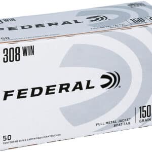 Federal AE308DB American Eagle 308Win 150gr Full Metal Jacket 50 Per Box/5 Case