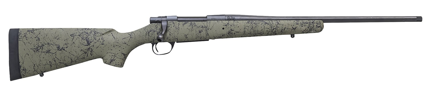 Howa HHSSL243ODG 1500 Superlite Gen2 Full Size 243 Win 3+1 20" Black Threaded Barrel, Matte Blue Steel Drilled & Tapped Receiver, OD Green w/Black Webbing HS Precision Synthetic Stock, Right Hand
