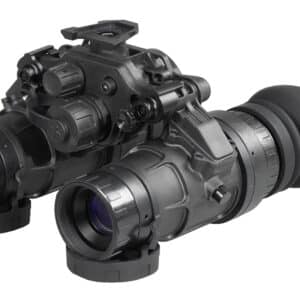 AGM Global Vision 12UN512941143111 UNVG-51 3AL1 Night Vision Goggles Black 1x 64-72 Ip/mm Resolution