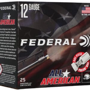 Federal FAA12L75 All-American 12Gauge 2.75" 1 1/8oz 7.5Shot 25 Per Box/10 Case