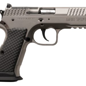 Sarsilmaz SAR7/24 7/24  9mm Luger 17+1 4.40" Stainless Barrel, Matte Stainless Steel Optic Cut/Serrated Slide, Matte Stainless Steel Frame w/Beavertail & Picatinny Rail, Black Polymer Grip