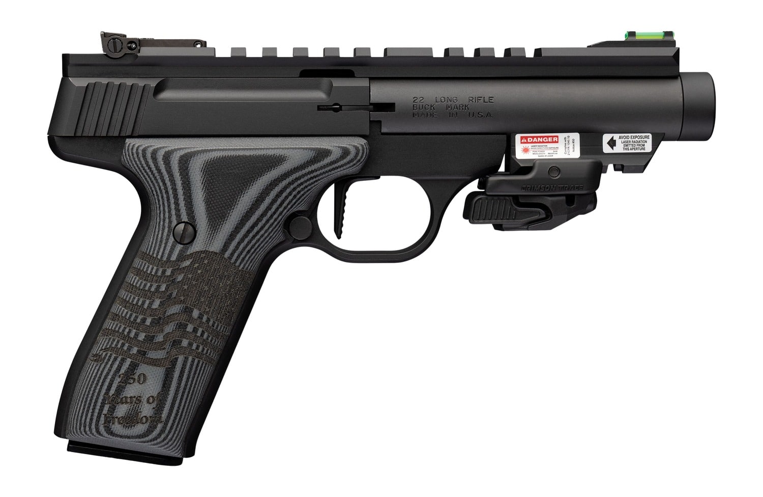 BRN 051612490 BM BLK LBL 250 G10, SR, LSR 4.4,22