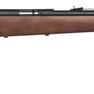Savage Arms 17000 Mark I G Full Size 22 Long/22 Short/22 LR 1rd 21" Matte Black Carbon Steel Barrel, Matte Black Drilled & Tapped Carbon Steel Receiver, Satin Hardwood Fixed Stock, Right Hand