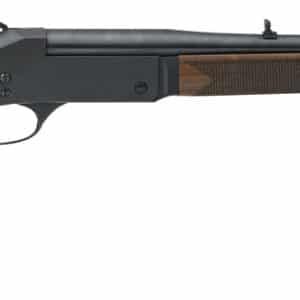 Henry H015223 Single Shot 223 Rem Caliber with 1rd Capacity, 22" Barrel, Overall Blued Metal Finish & American Walnut Stock, Right Hand (Full Size)