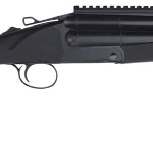 Charles Daly 930110 Triple Threat Full Size 12 Gauge Break Open 3" 3 18.50" Blued Triple Barrel, Blued Steel Receiver w/Picatinny Rail, Checkered Black Synthetic Stock, Right Hand
