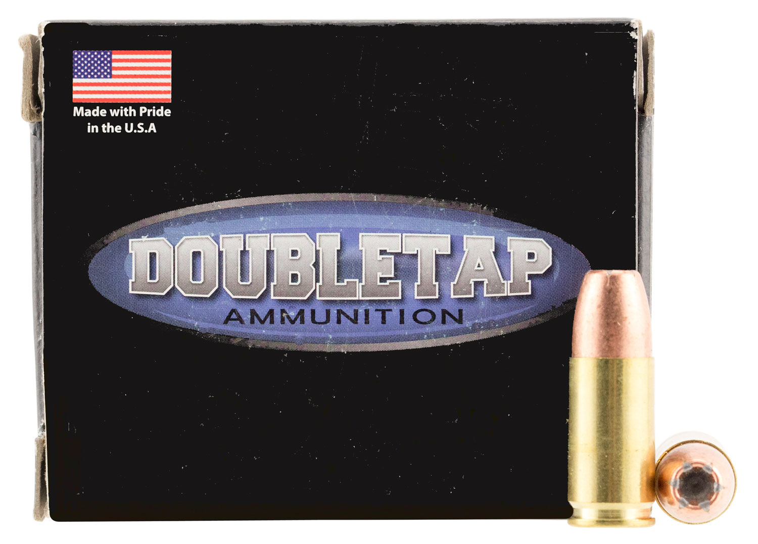 DoubleTap Ammunition 9MM124BD Home Defense 9mmLuger+P 124gr Jacketed Hollow Point 20 Per Box/50 Case
