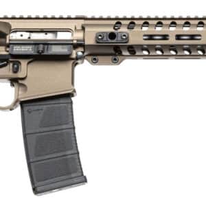Patriot Ordnance Factory 00910 Renegade + 223 Rem,5.56x45mm NATO 16.50" 30+1 Burnt Bronze 6 Position MFT BMS Minimalist Stock