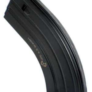 DuraMag 2865041206CPD SS 26rd 6.5 Grendel/6mm ARC for AR-15 Black w/ Blue Follower Detachable