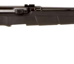 Savage Arms 47007 A Series Magnum Full Size 17 HMR 10+1 22" High Luster Heavy Barrel, High Luster Drilled & Tapped Carbon Steel Receiver, Matte Black Fixed Synthetic Stock, Right Hand