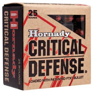 Hornady 90311 Critical Defense 38Special+P 110gr Hornady Flex Tip eXpanding 25 Per Box/10 Case