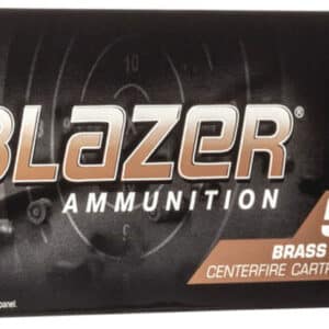 CCI 5207 Blazer Brass Handgun 357Mag 158gr Jacketed Hollow Point 50 Per Box/20 Case