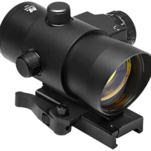 NcStar DLB140R 40mm Red Dot with Red Laser Black Anodized 1 x 3 MOA Red Dot