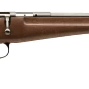 Savage Arms 13815 Rascal Youth 22 LR 1rd 16.13" Matte Black Sporter Barrel, Matte Black Carbon Steel Receiver, Satin Brown Fixed Wood Stock, Right Hand
