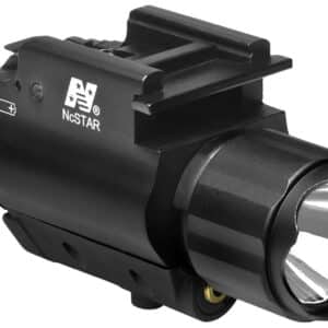 NcStar AQPFLSG Flashlight & Green Laser  Black Anodized 200 Lumens White Cree LED