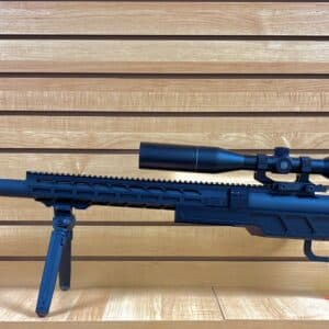 NOREEN 50BMG WITH A HAWKE SCOPE AND BI-POD