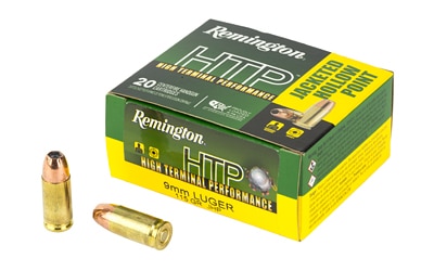 REM 9MM LUGER 115GR JHP 20/500