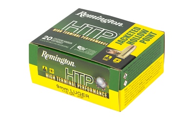 REM 9MM LUGER 115GR JHP 20/500 - Image 3