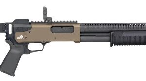 590R Tactical 12Ga 18.5" MBUS 2Tone FDE/Blk 6rd