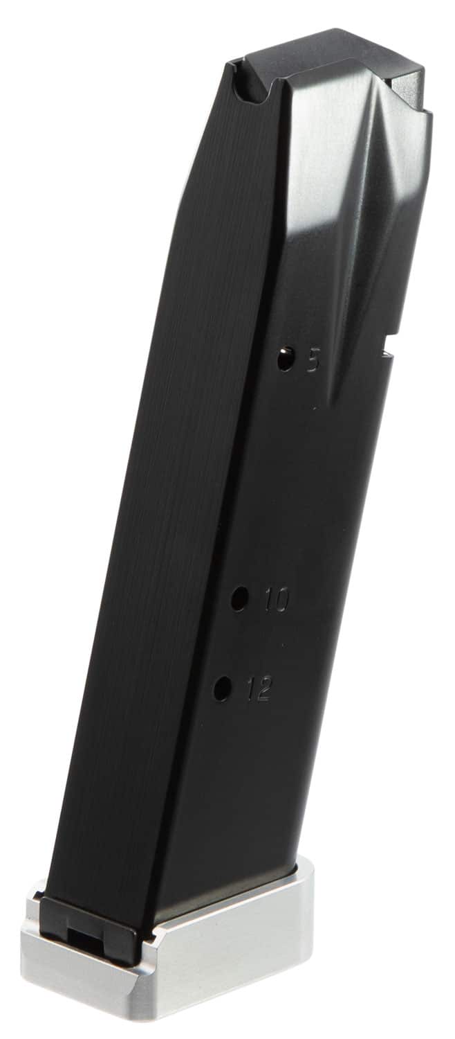 Mec-Gar MG9226X54014AFC Sig P226 14rd Extended 40 S&W, Fits Sig P226 X5 Blued w/Anti-Friction Coating Carbon Steel