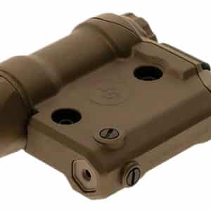 Crimson Trace 0100410 Rail Master Pro Tan Green Laser/White Light 5mW/1000 Lumens Output, 532nM Wavelength, Picatinny Rail Mount